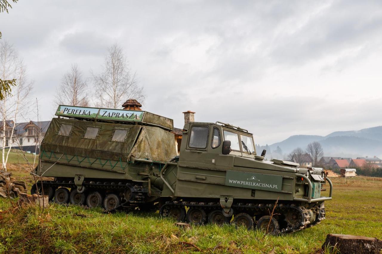 Perelka Bieszczady Domki Тісна Екстер'єр фото